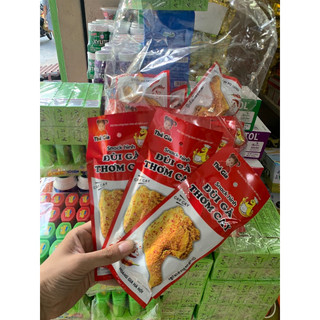 10 gói snack bim bim tăm cay đùi gà thơm cay, đồ ăn vặt, đồ ăn vặt tuổi thơ