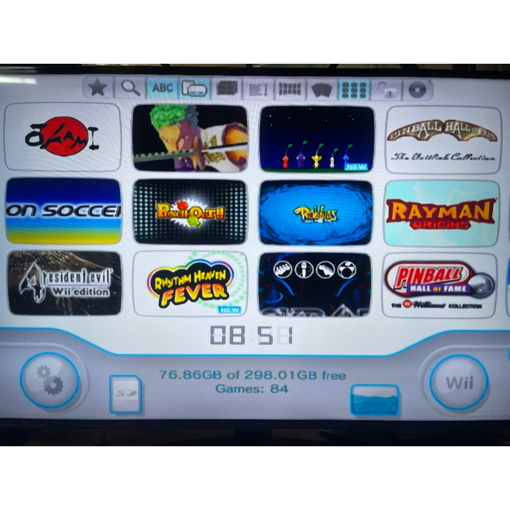 Máy Nintendo Wii 250GB Sẵn Game Full Wii GBA SNES NES 4Nut...