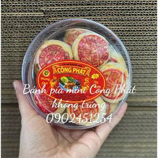 Date ngắn Chỉ giao HCM - 1 Hộp Bánh Pía Mini Công Phát 10 Cái Không Trứng