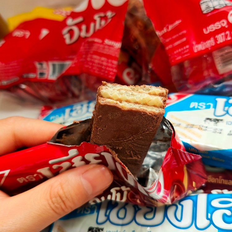 Bánh xốp phủ kem Sanghai Jumbo 450g nhập khẩu Thái Lan An Gia Sweets & Snacks