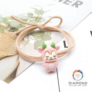 Dây Cột Tóc Sừng Hươu Dễ Thương Diamond CT14
