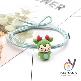 Dây Cột Tóc Sừng Hươu Dễ Thương Diamond CT14