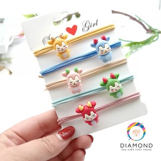Dây cột tóc sừng hươu dễ thương diamond ct14