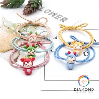 Dây Cột Tóc Sừng Hươu Dễ Thương Diamond CT14