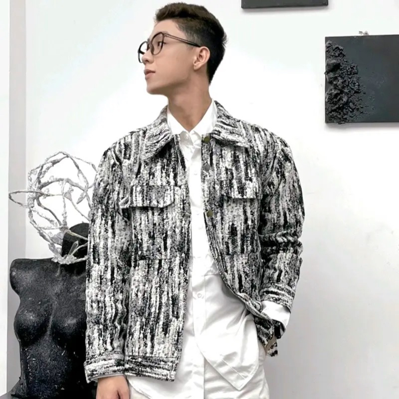 Áo Khoác Dạ Nam 2 Lớp Lót Gió, Áo Khoác Nam Dạ Mùa Đông