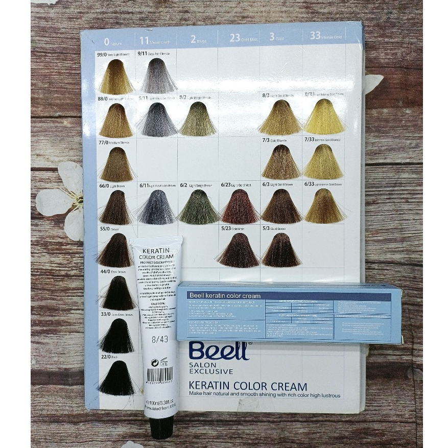 Màu Nhuộm Thời Trang Keratin Beell 100ml - không kèm oxy