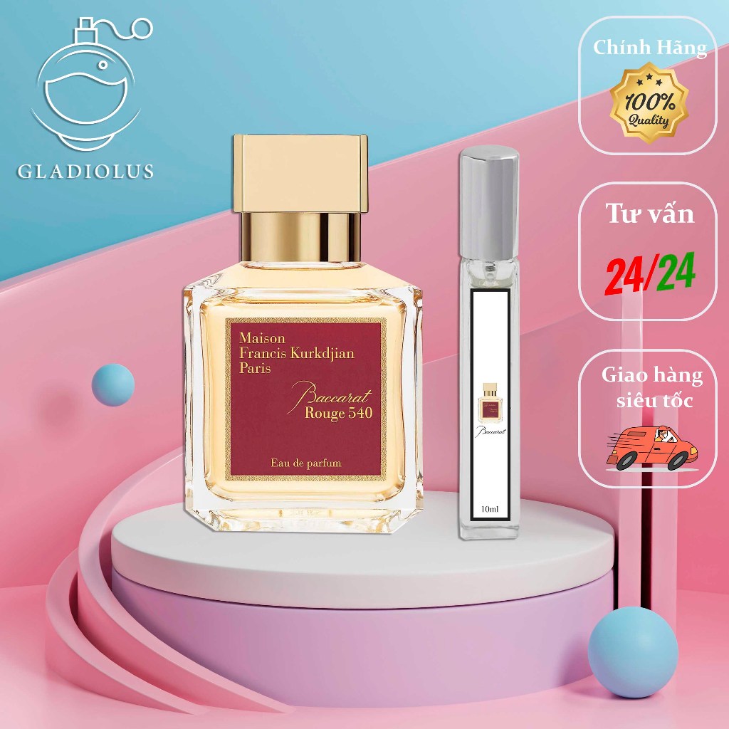 Nước hoa unisex cả nam và nữ Baccarat 540 sang trọng, đẳng cấp- 10ml