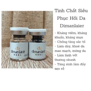 1 Cặp Peptide Đồng Xanh phục hồi căng bóng da Dimanlaier Hồng Kong
