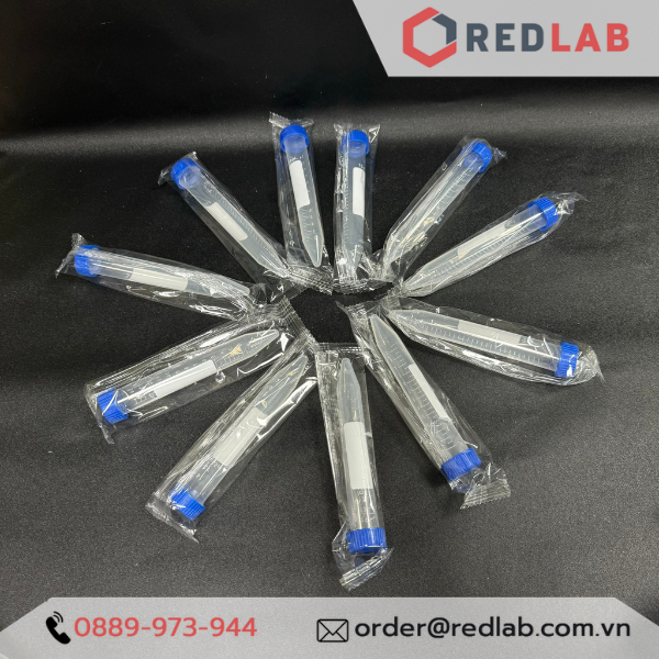 Ống ly tâm 15ml 50ml đáy nhọn Tiệt trùng từng cái, hãng PT Medical, có VAT
