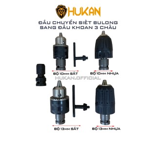 Bộ chuyển đổi từ đầu bulong sang đầu khoan 3 chấu HKO