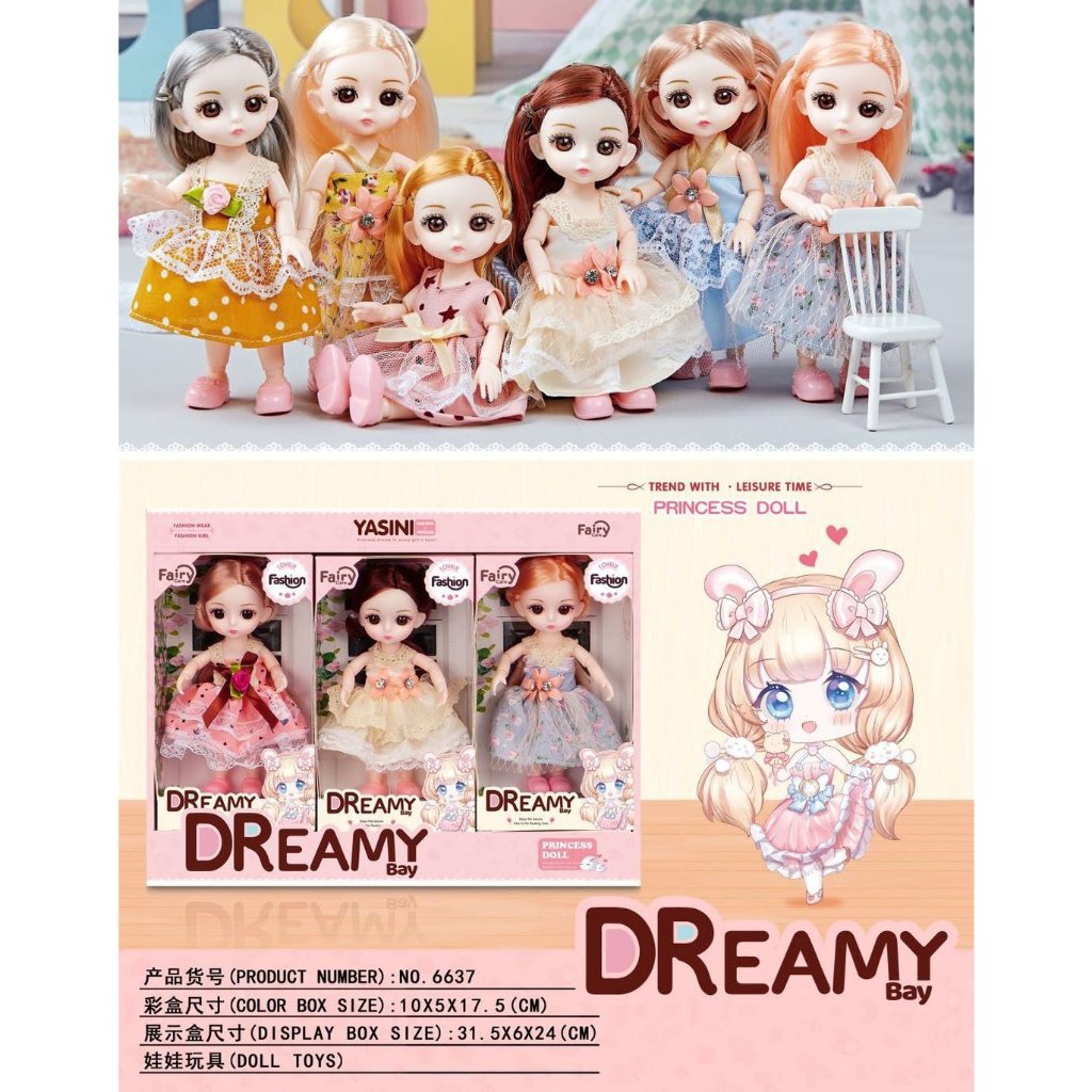 Búp bê Baboliy BJD 16cm