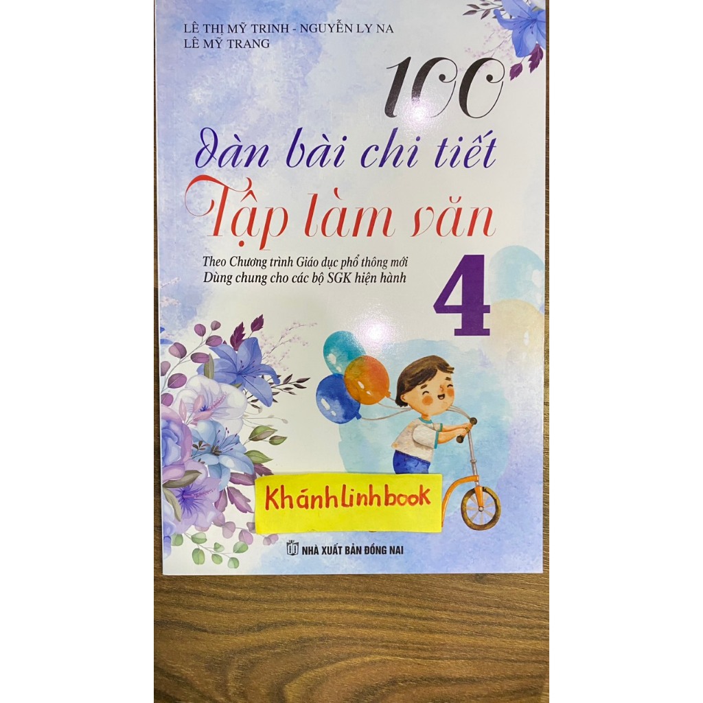 Sách - 100 Dàn Bài Chi Tiết Làm Văn Lớp 4