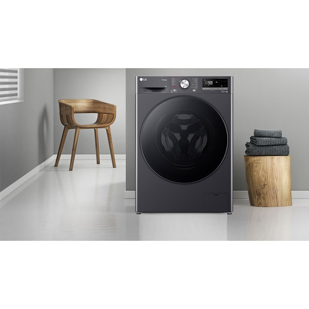 Máy giặt lồng ngang LG Inverter 9Kg FV1409S4M