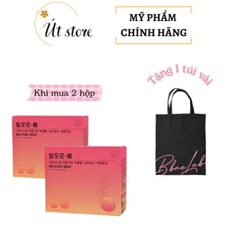Sủi giảm cân Balporo bbae health functional food Hàn quốc hàng công ty chính hãng hộp 3 ống 30 viên