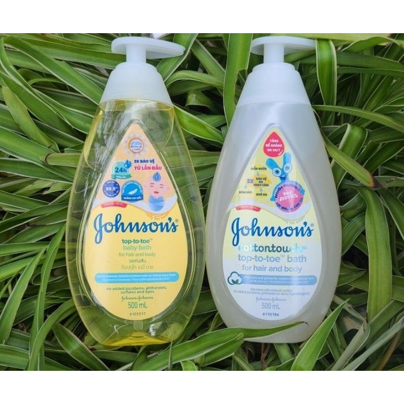 Sữa Tắm Gội Jonson Baby Top-To-Toe 500ml