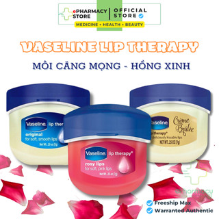Sáp Dưỡng Môi Vaseline Lip Care dưỡng môi hồng xinh, mềm mịn, ngọt ngào KOREA 7g/ Hũ