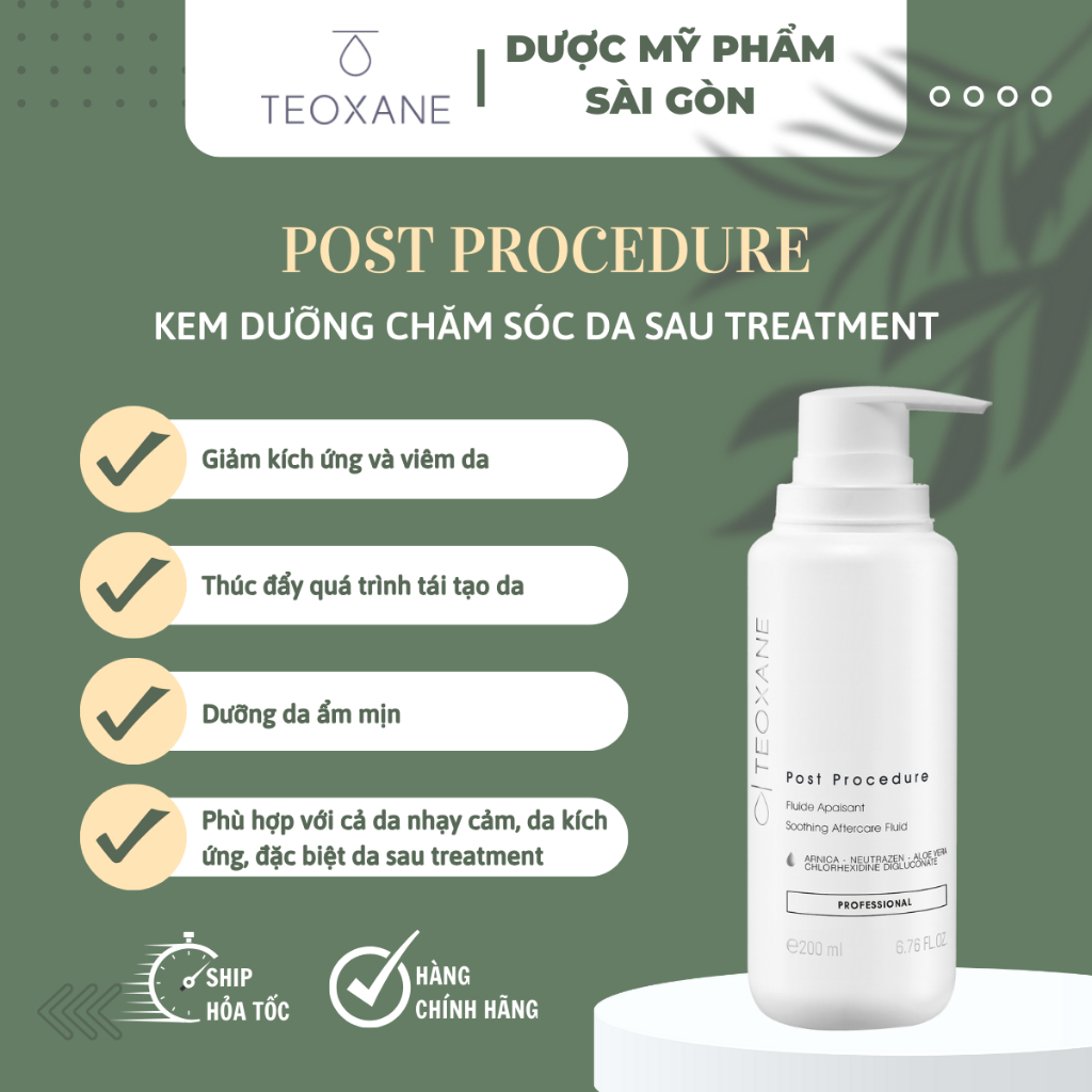 Kem dưỡng phục hồi da Teoxane Post Procedure