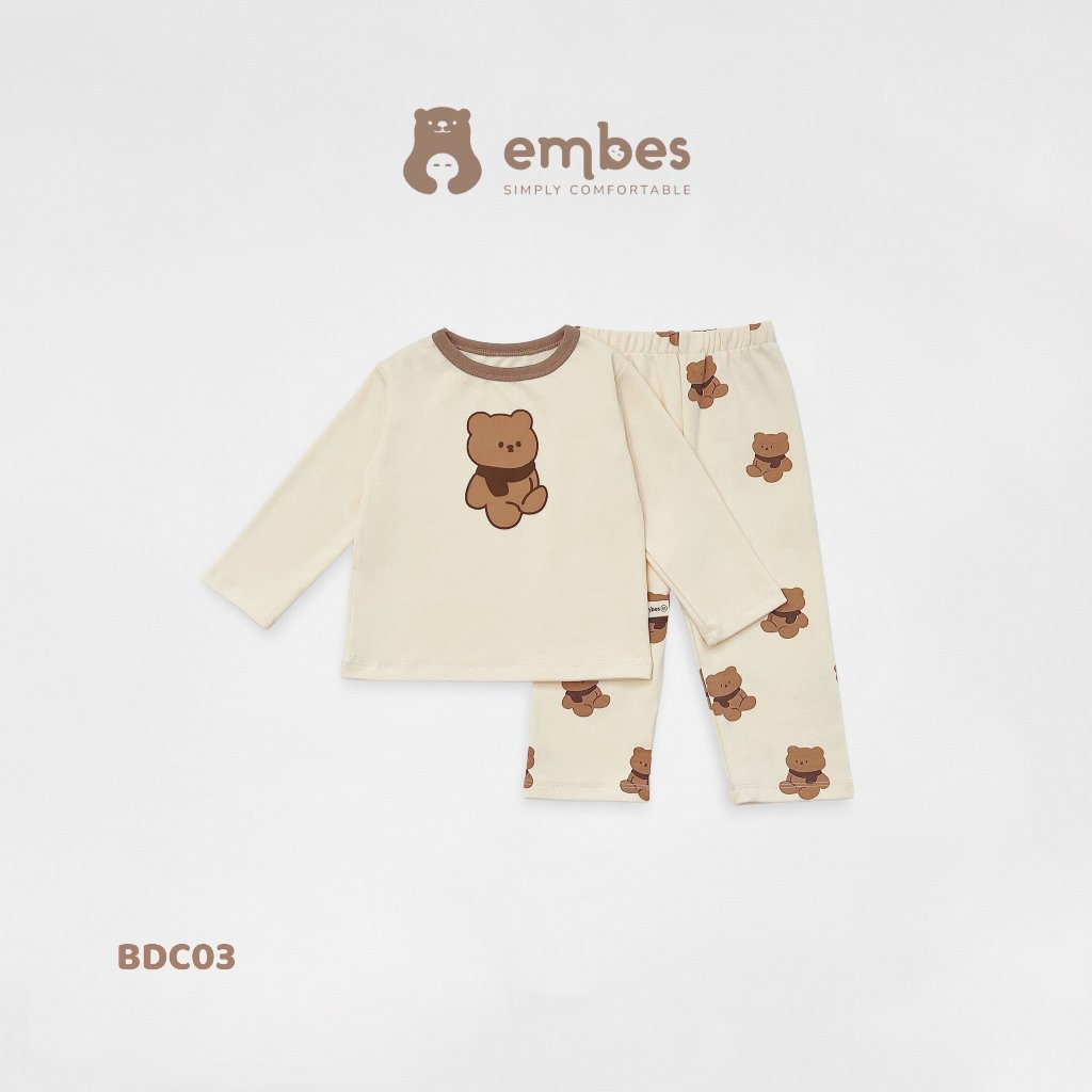 Bộ dài tay cho bé trai, bộ dài tay trẻ em Thanh Hằng Baby 9kg - 19kg