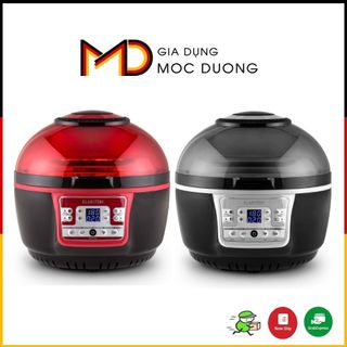 Nồi chiên không dầu KLARSTEIN TURBOR 9L màu Đen, Đỏ - Chính hãng