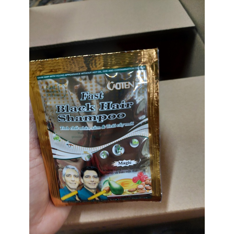 Gội là đen Gaoten dành cho tóc bạc