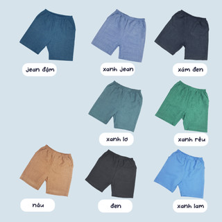 Quần short đũi tre thương hiệu Luxry mát mẻ, thoải mái cho bé trai