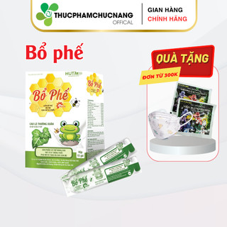 Siro ho Bổ phế HUTA PHAR giảm ho, ho khó, ho khan, ho có đờm, tiêu đờm, giảm đau rát họng