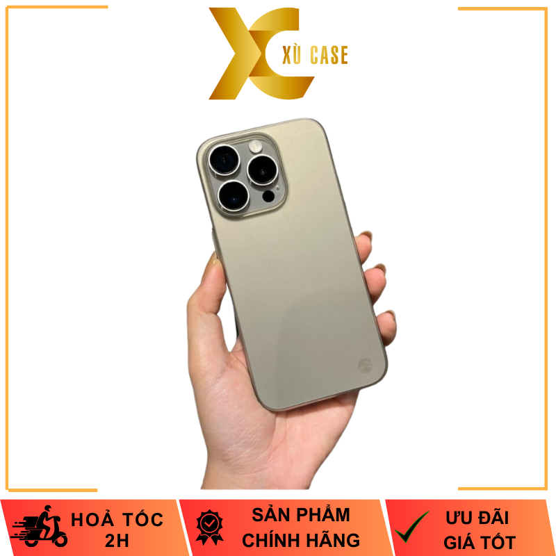 Ốp SwithEasy Slim Case cao cấp chính hãng cho IP 15 Pro , 15 Pro Max , 14 Pro , 14 Pro Max