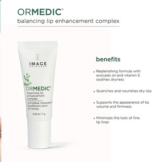 Son dưỡng cấp ẩm cho môi Image ORMEDIC Balancing Lip Enhancement Complex 7g