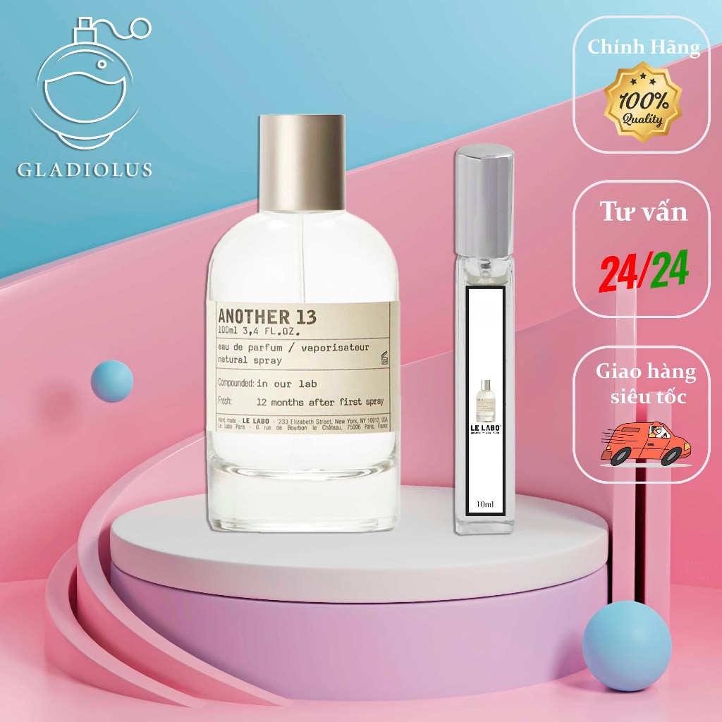 Nước hoa Unisex cả nam và nữ Lelabo Another 13 sang trọng, cá tính, tươi mát -10ML