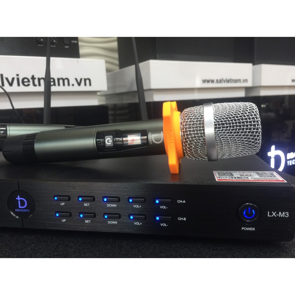 Micro Không Dây dBacoustic LX-M3 Thiết Kế Mới Của Hãng