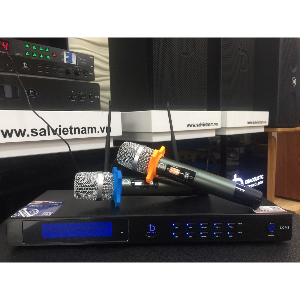 Micro Không Dây dBacoustic LX-M3 Thiết Kế Mới Của Hãng