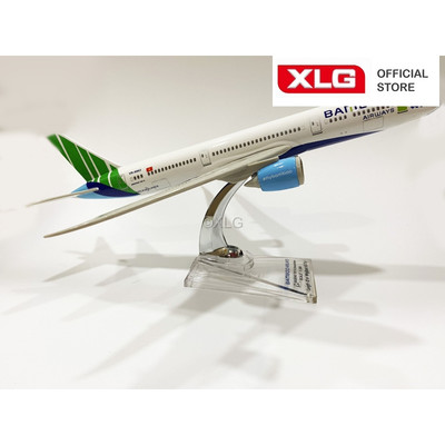 Mô hình máy bay Bamboo Airways 47 cm metal