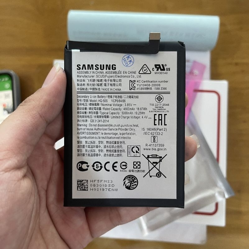 Pin samsung A02S A03S HQ 50S zin new