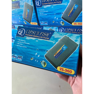 Máy sủi oxi chạy pin 1 vòi vs 960