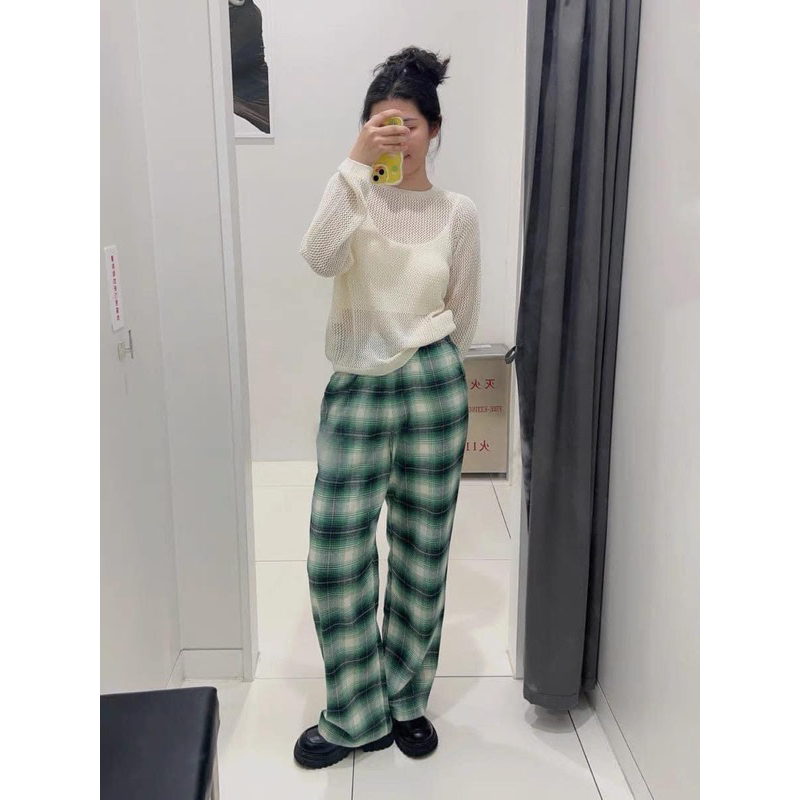 Quần Flannel Xuông Uni/qlo Nhật Bản 461756
