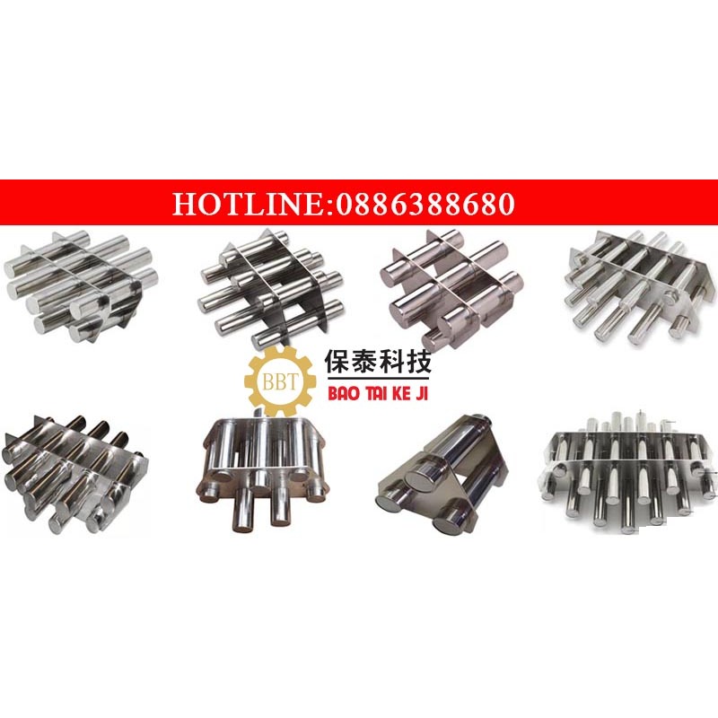 Bộ nam châm tách sắt  3 Thanh-5 Thanh-7 Thanh-9 Thanh-11 Thanh-13 Thanh
