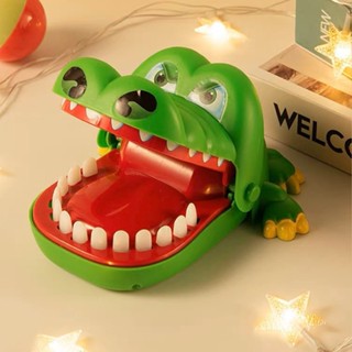 [Size to]Đồ chơi khám răng cá sấu, cá sấu cắn tay Crocodile Dentist cho bé vui nhộn