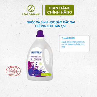 Nước xả sinh học đậm đặc oải hương Lerutan 1,5L