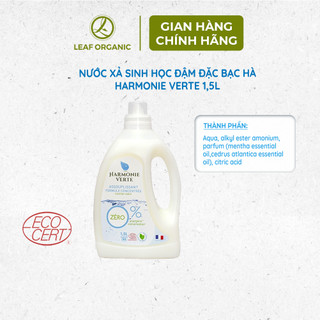 Nước xả sinh học đậm đặc bạc hà Harmonie Verte 1,5L