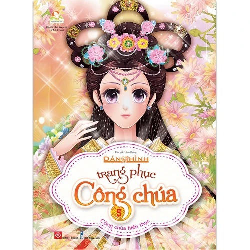 Sách thiếu nhi - Dán hình trang phục công chúa 6T