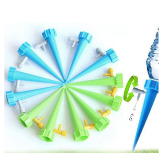Bộ 10 Que cắm tưới nhỏ giọt điều chỉnh lắp chai nhựa pet C-09,chai coca