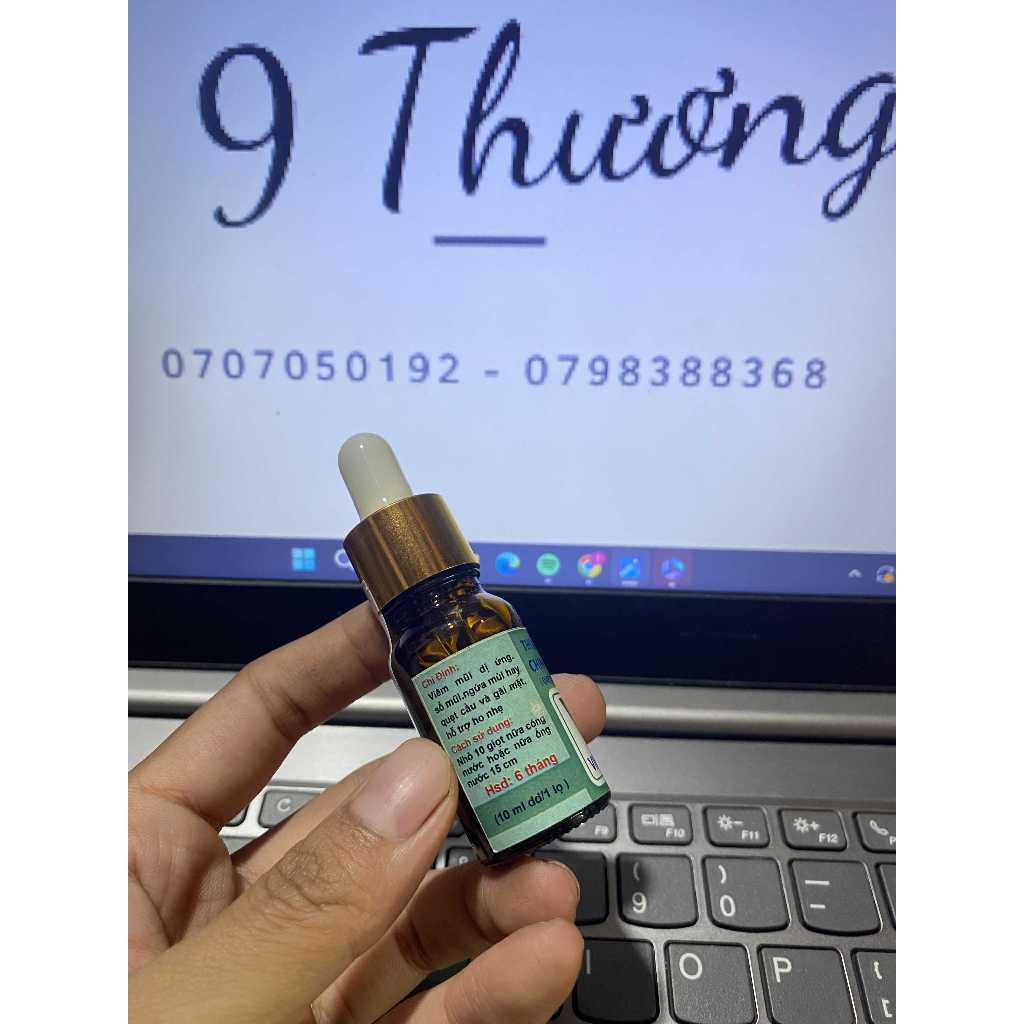THUỐC CHO CHIM CẢNH 3 IN 1 VINH SÓI ĐIỀU TRỊ QUẸT ĐẦU - SỔ MŨI - HO
