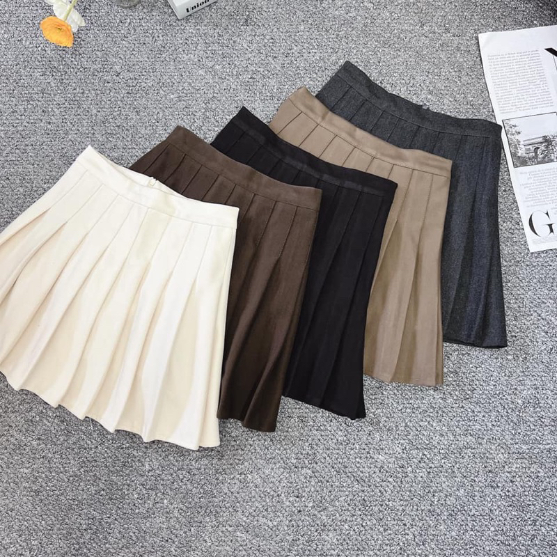 Chân váy thu đông xả kho 19k