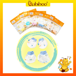 Bộ bao tay, chân cho bé  BABIBOO - BB84