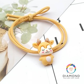 Dây Cột Tóc Sừng Hươu Dễ Thương Diamond CT14