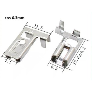Đầu cos hình lá cờ 4.8mm,6.3mm(phukien303 xả hàng-có hàng sẵn)