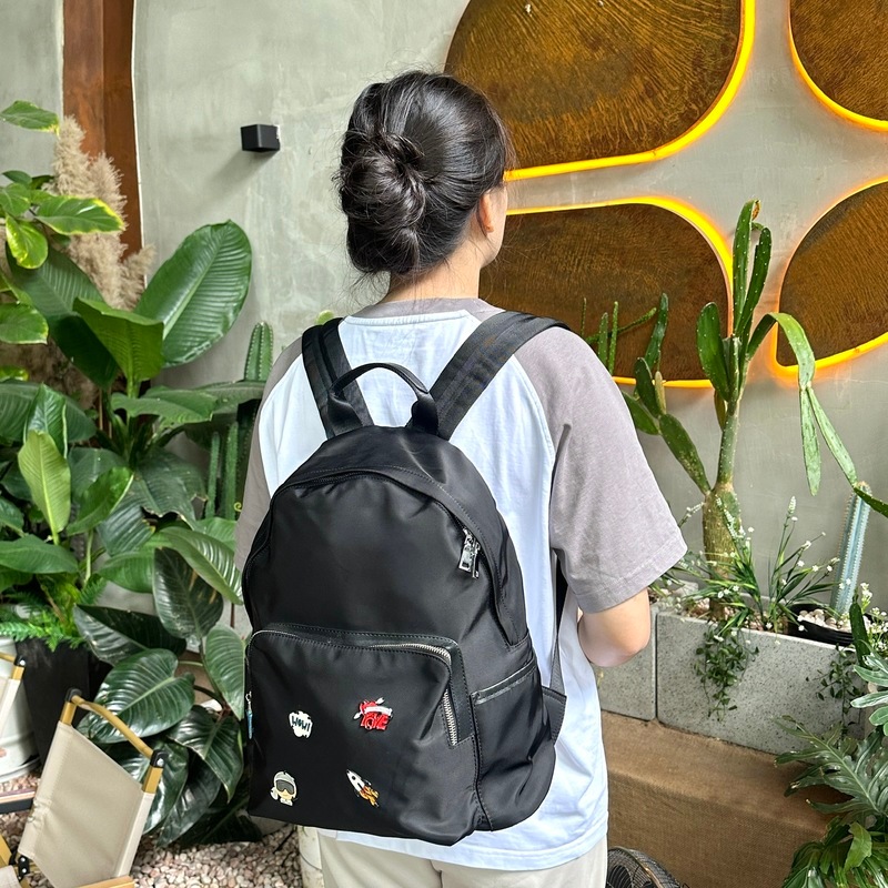 Balo Vải  Họa Tiết Màu Sắc Cidu BL11