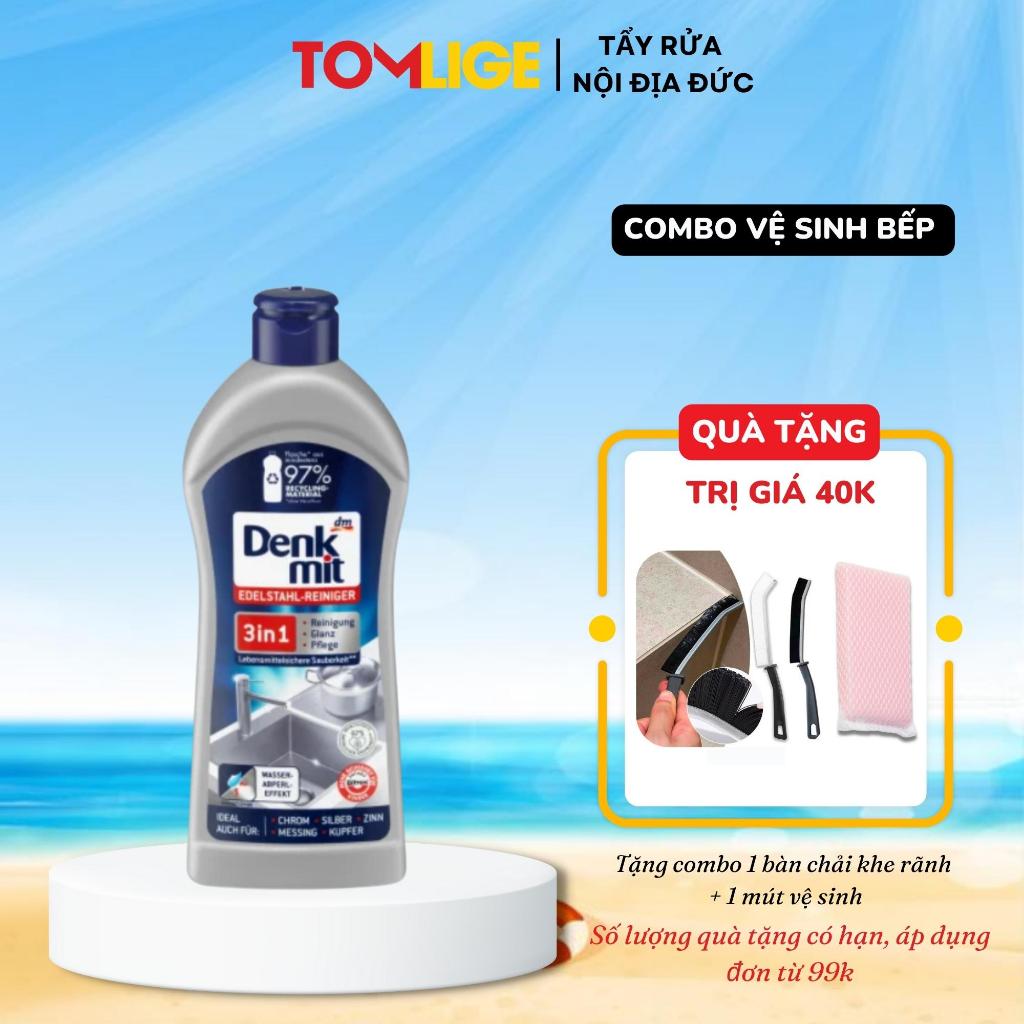 Dung Dịch Đánh Bóng Denkmit Inox Vòi Sen, Vòi Rửa, Bồn Rửa,Tẩy Vết Cặn Canxi Nước,Tẩy Dầu Mỡ Nồi,Tẩy Ố Bồn Rửa Tomlige