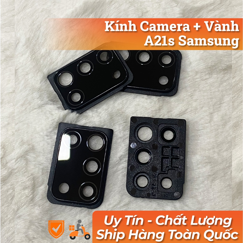 Kính Camera + Vành  A21S Sam Sung