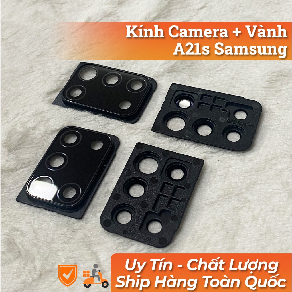 Kính Camera + Vành  A21S Sam Sung